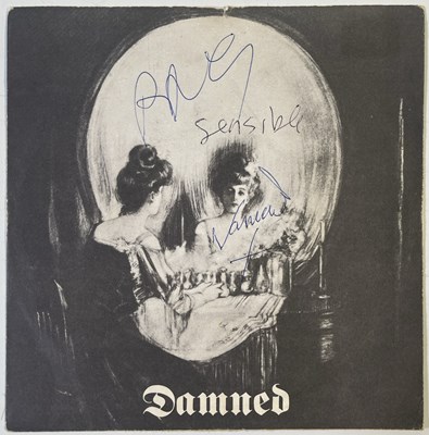 Lot 551 - THE DAMNED - SIGNED COPY OF STRETCHER CASE BABY 1977