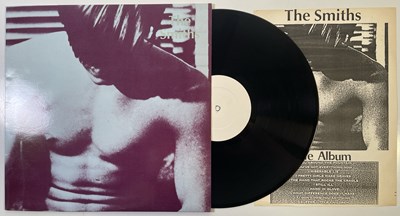 Lot 61 - THE SMITHS - THE SMITHS LP (ORIGINAL UK WHITE LABEL TEST PRESSING - ROUGH 61)