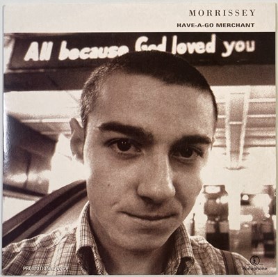 Lot 62 - MORRISSEY - HAVE-A-GO MERCHANT 7" (ORIGINAL UK PROMO MISPRESS COPY - RDJ 6400 A-2-1-/B-2-1-)
