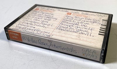 Lot 225 - THE SMITHS - CASSETTE RECORDING OF NORWICH, 1983.