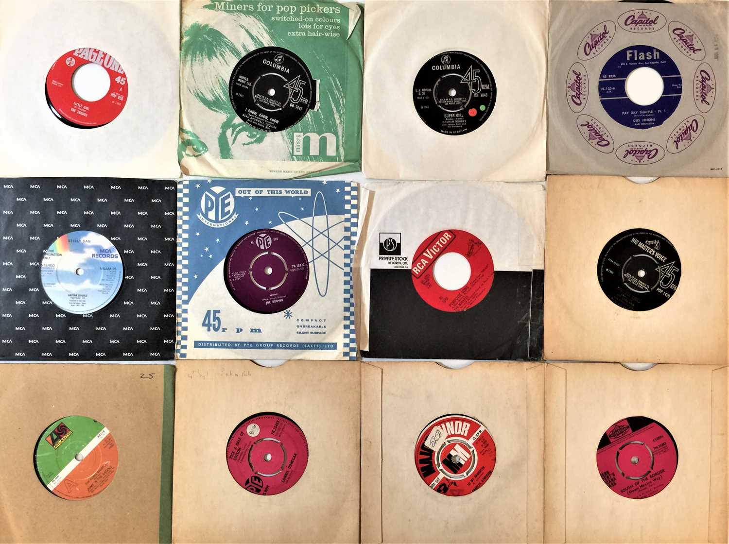 Lot 1195 - 60s/ 70s - POP 7" COLLECTION