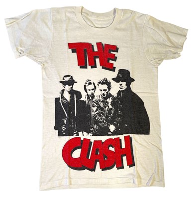 Lot 553 - ORIGINAL VINTAGE CLASH T-SHIRT