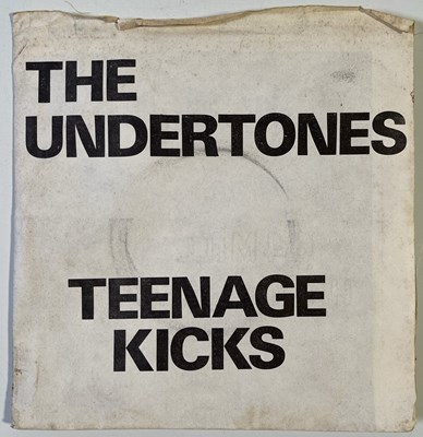 Lot 324 - THE UNDERTONES- SIGNED ORIGINAL COPY OF TEENAGE KICKS (GOT4)