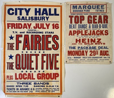 Lot 260 - 1960S POSTERS INC THE FAIRIES / HEINZ.