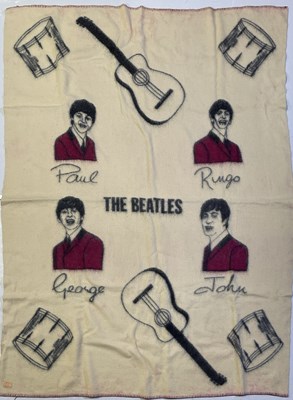 Lot 446 - THE BEATLES - ORIGINAL WITNEY BLANKET.