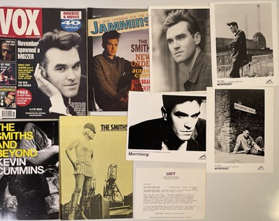 Lot 523 - THE SMITHS - MEMORABILIA INC 1985 TOUR PROGRAMME.