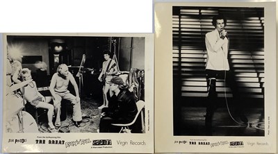 Lot 393 - PENETRATION / XTC POSTERS AND PUNK PHOTOS.