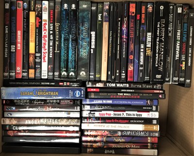 Lot 1206 - CASSETTE/CD/DVD ARCHIVE (ROCK/POP/FOLK)