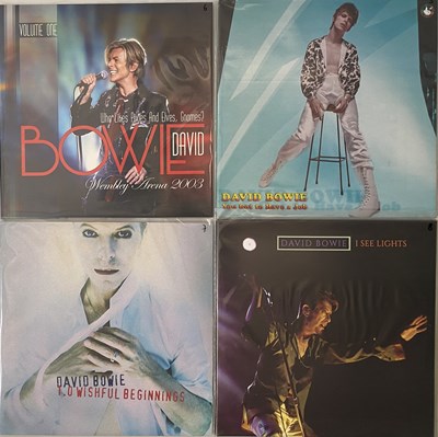 Lot 769 - DAVID BOWIE - MODERN/ PRIVATELY RELEASED COLOURED LP RARITIES PACK