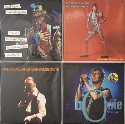 Lot 773 - DAVID BOWIE - MODERN/ PRIVATE ISSUE COLOURED LP PACK