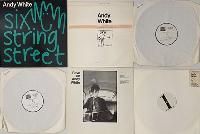 Lot 776 - ANDY WHITE - LP/ 12"/ 7" TEST PRESSINGS PACK....