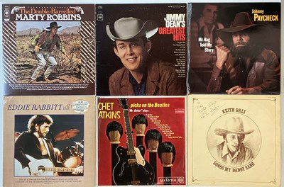 Lot 1210 - COUNTRY & WESTERN - LPs