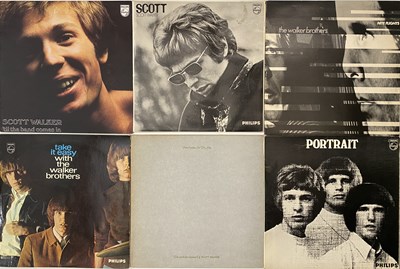 Lot 1007 - WALKER BROS / RELATED - LP / REEL TO REEL TAPE COLLECTION