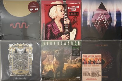 Lot 1030 - MIXED ROCK - CONTEMPORARY PRESSINGS - LP COLLECTION