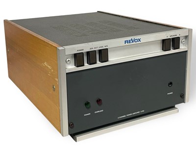 Lot 28 - REVOX A722 2-CHANNEL POWER AMPLIFIER