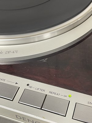 Lot 29 - DENON DP-47F DIRECT DRIVE TURNTABLE
