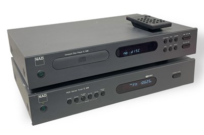 Lot 39 - NAD CD PLAYER AND STEREO TUNER