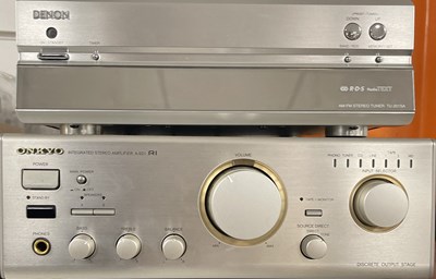 Lot 40 - HI-FI EQUIPMENT (KENWOOD, TEAC, ONKYO, DENON)
