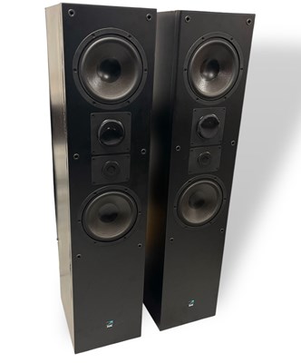 Lot 48 - ELAC EL 141S FLOOR STANDING SPEAKERS - BLACK