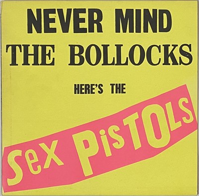 Lot 941 - SEX PISTOLS - NEVER MIND THE BOLLOCKS LP (UK PRESS - A7/ B6 - PLAIN BACK COVER - V2086)