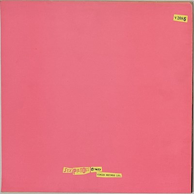 Lot 941 - SEX PISTOLS - NEVER MIND THE BOLLOCKS LP (UK PRESS - A7/ B6 - PLAIN BACK COVER - V2086)