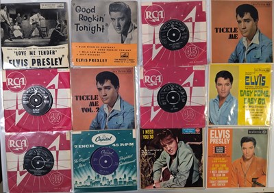 Lot 1036 - ELVIS PRESLEY - 7" / EP COLLECTION