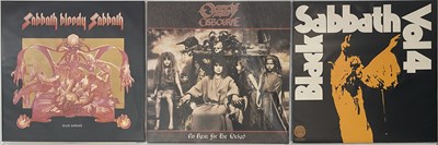 Lot 951 - BLACK SABBATH/ OZZY OSBOURNE - LP PACK
