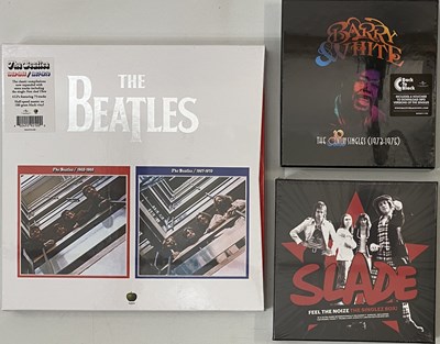 Lot 970 - THE BEATLES/ BARRY WHITE/ SLADE - NEW & SEALED LP/ 7" BOX SETS