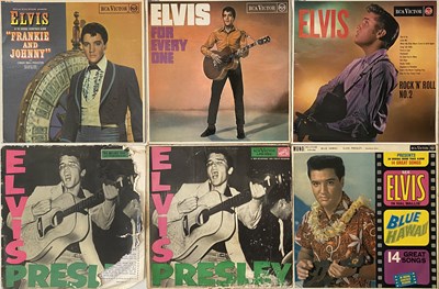 Lot 1071 - ELVIS PRESLEY - LP/ 10" COLLECTION