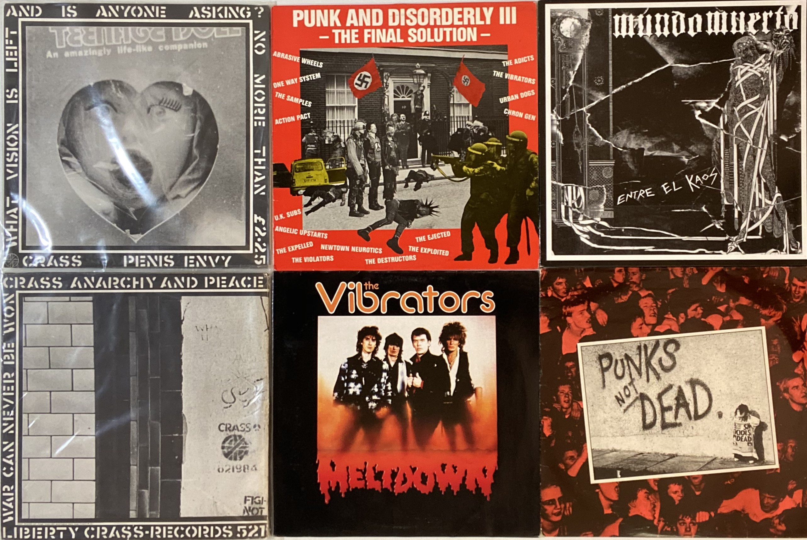 Lot 7 - PUNK/ HARDCORE LPs