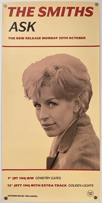 Lot 468 - THE SMITHS - ORIGINAL ROUGH TRADE PROMO POSTER FOR 'ASK'.