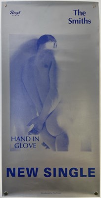 Lot 469 - THE SMITHS - ORIGINAL HAND IN GLOVE PROMOTIONAL POSTER.