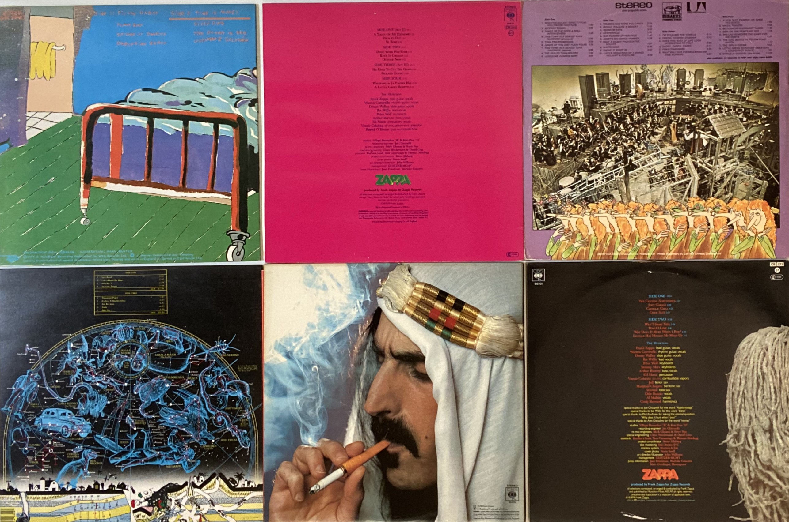 Lot 13 - FRANK ZAPPA/ THE MOTHERS - LPs