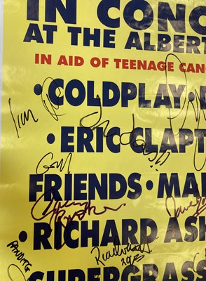 Lot 249 - 2003 TEENAGE CANCER TRUST MULTI SIGNED POSTER.