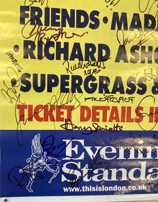 Lot 249 - 2003 TEENAGE CANCER TRUST MULTI SIGNED POSTER.