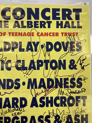 Lot 249 - 2003 TEENAGE CANCER TRUST MULTI SIGNED POSTER.