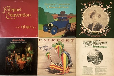 Lot 14 - FAIRPORT CONVENTION AND RELATED LPs