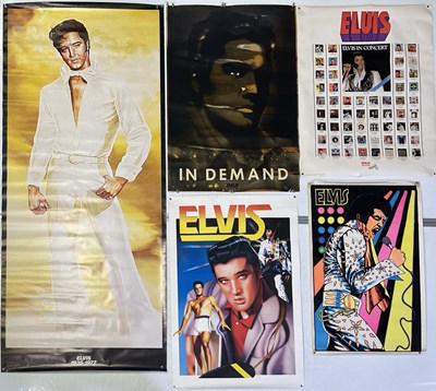 Lot 388 - 33 ELVIS RELATED POSTERS.