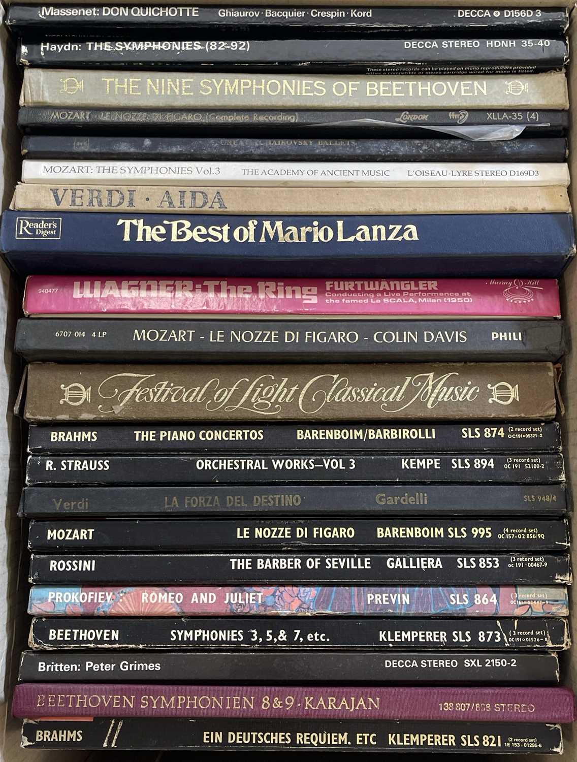 Lot 1121 - CLASSICAL - LP BOX SET COLLECTION