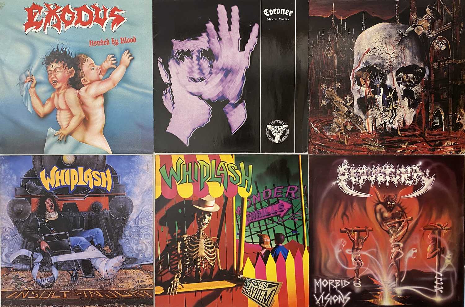 Lot 1191 - HEAVY METAL (INC RARITIES) - LP COLLECTION