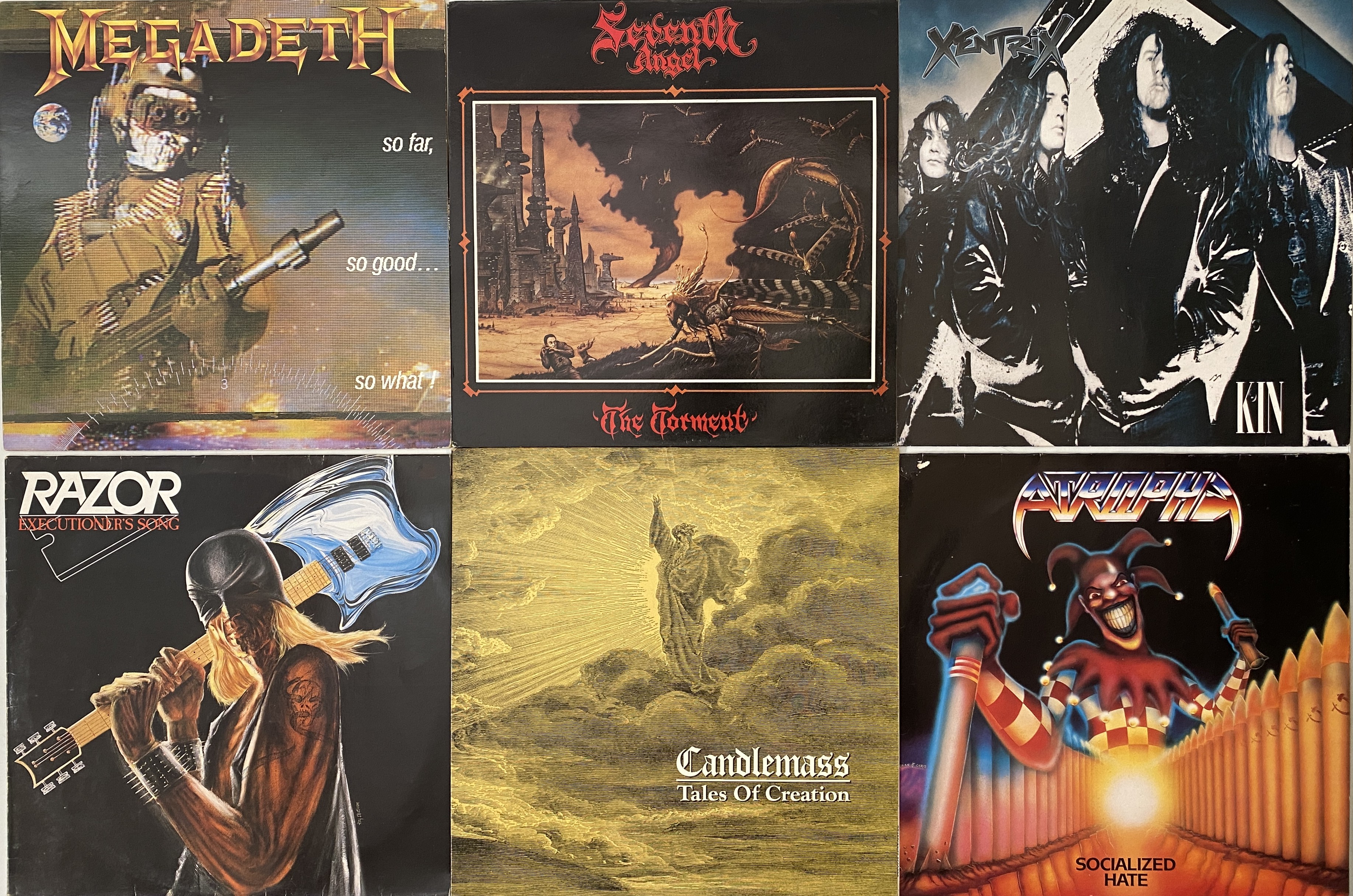 Lot 1191 - HEAVY METAL (INC RARITIES) - LP COLLECTION