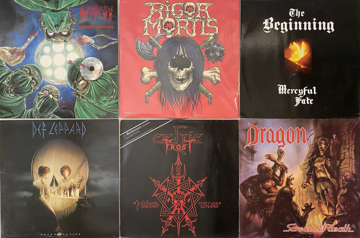 Lot 1192 - HEAVY METAL (INC RARITIES) - LP COLLECTION