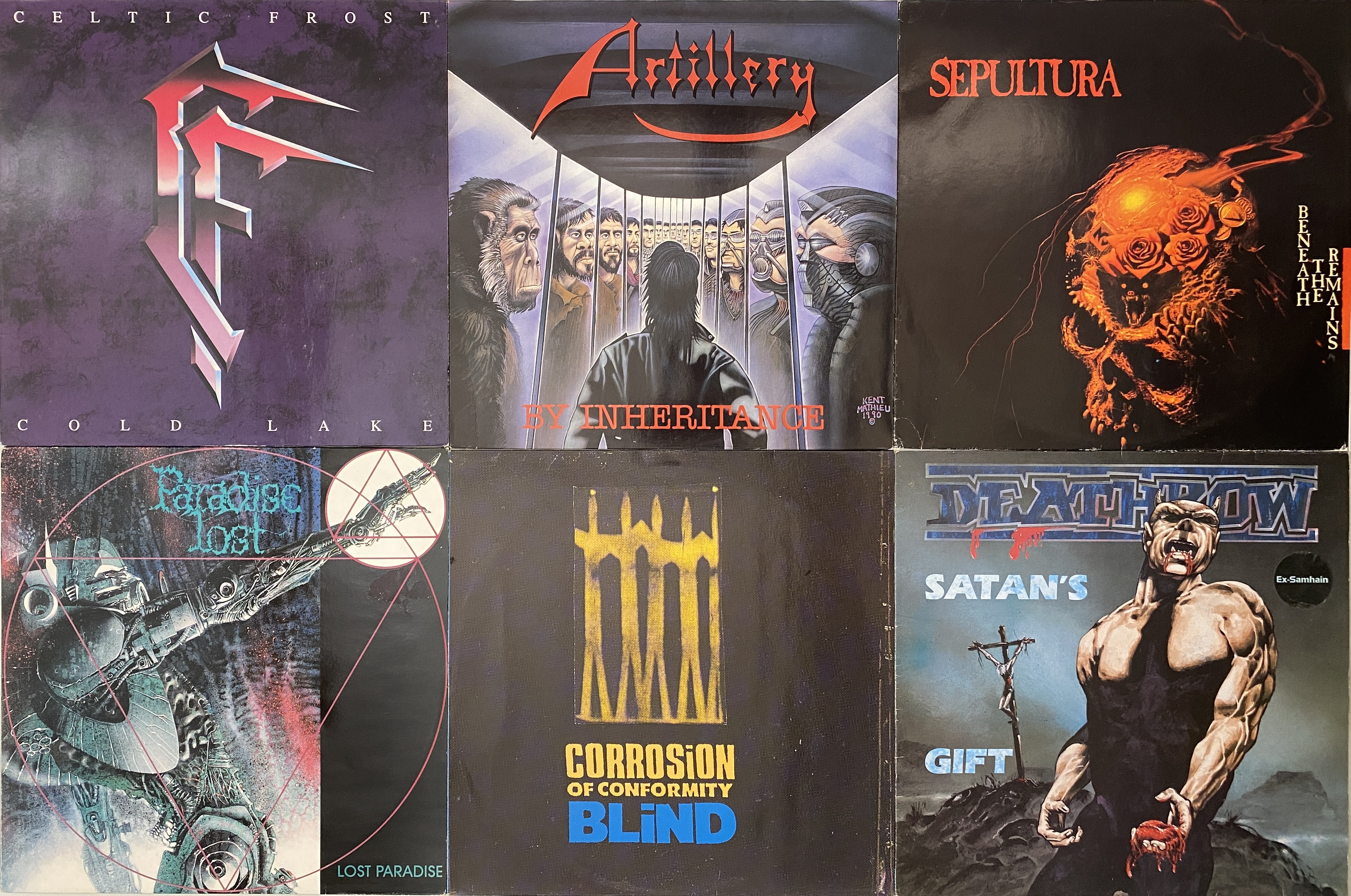 Lot 1193 - HEAVY METAL (INC RARITIES) - LP COLLECTION