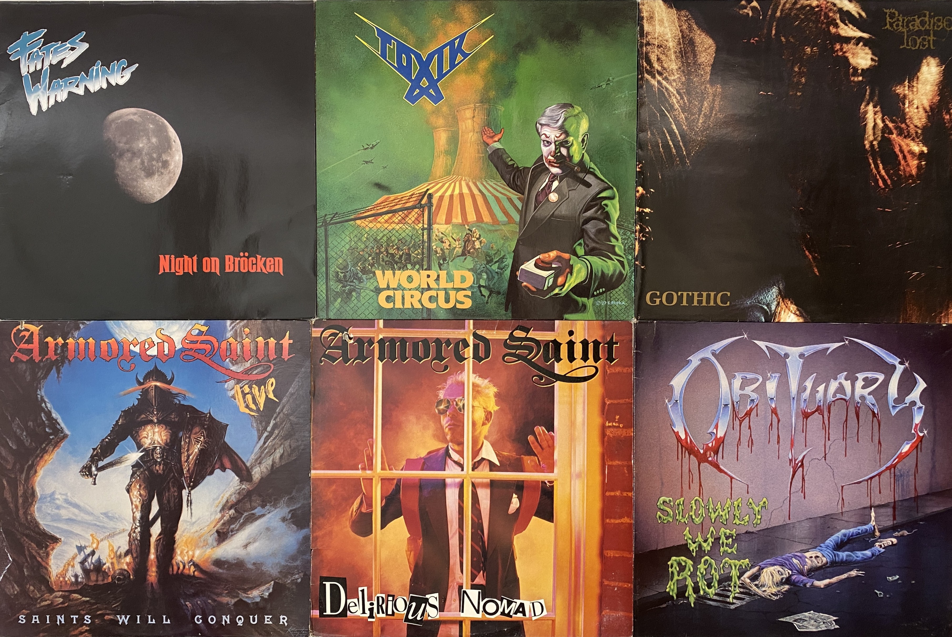 Lot 1193 - HEAVY METAL (INC RARITIES) - LP COLLECTION
