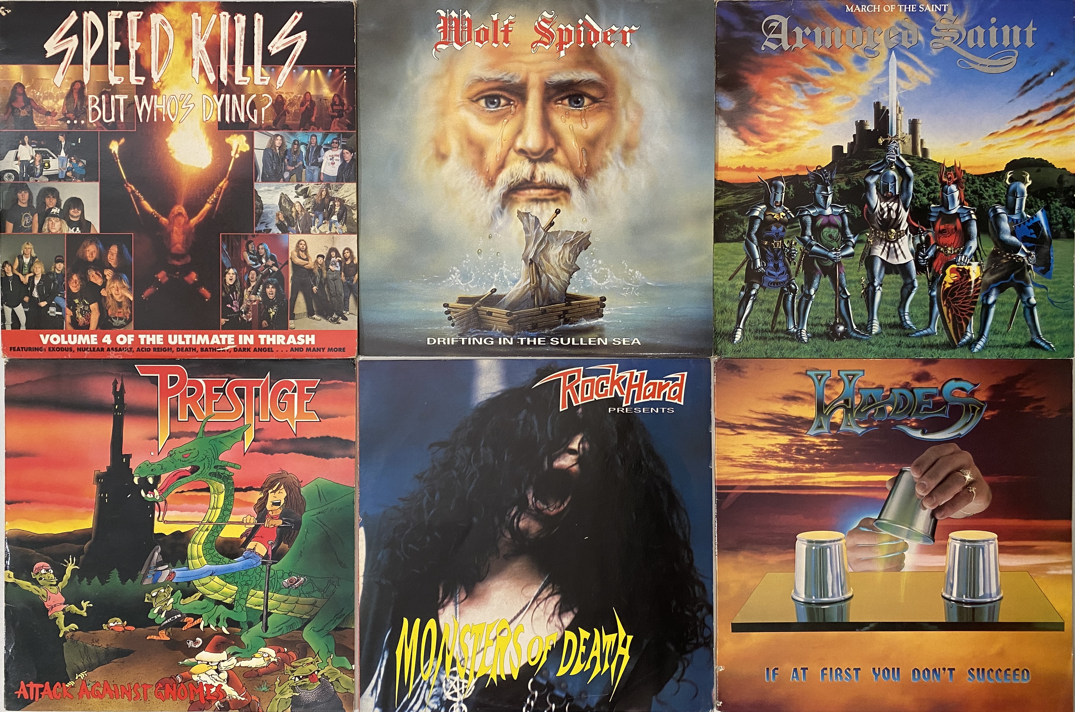 Lot 1193 - HEAVY METAL (INC RARITIES) - LP COLLECTION
