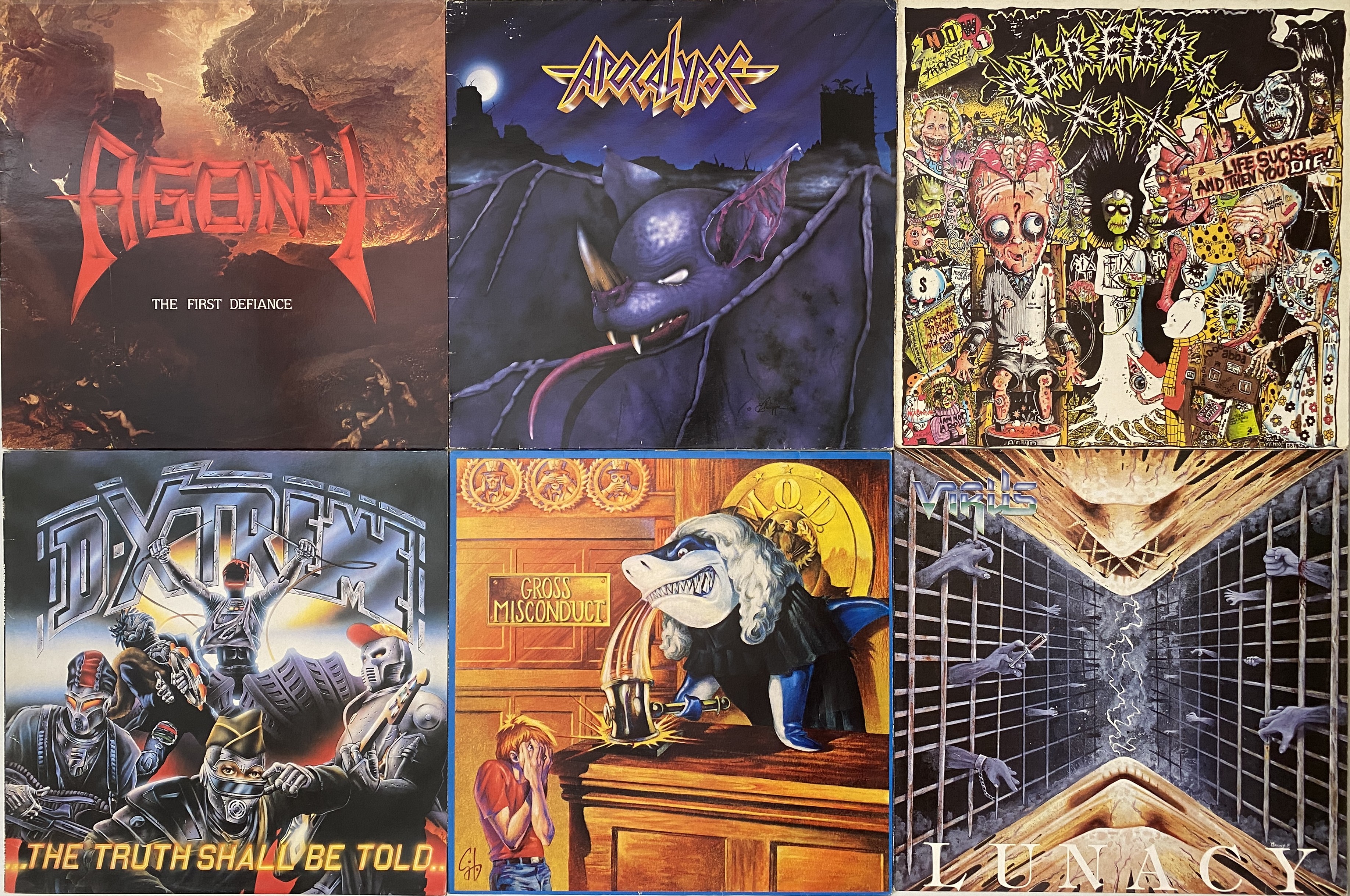 Lot 1193 - HEAVY METAL (INC RARITIES) - LP COLLECTION