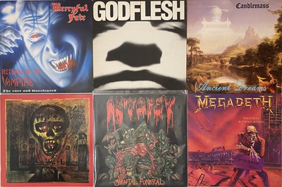 Lot 1196 - HEAVY METAL - LP COLLECTION