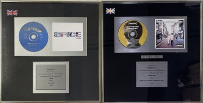 Lot 377 - OASIS / SPICE GIRLS - PRESENTATION AWARDS.