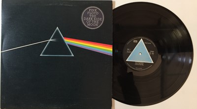 Lot 19 - PINK FLOYD - THE DARK SIDE OF THE MOON LP (SOLID BLUE TRIANGLE - SHVL 804)