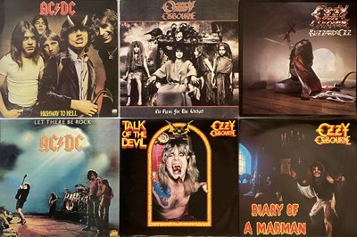 Lot 20 - METAL/ HEAVY ROCK - LPs